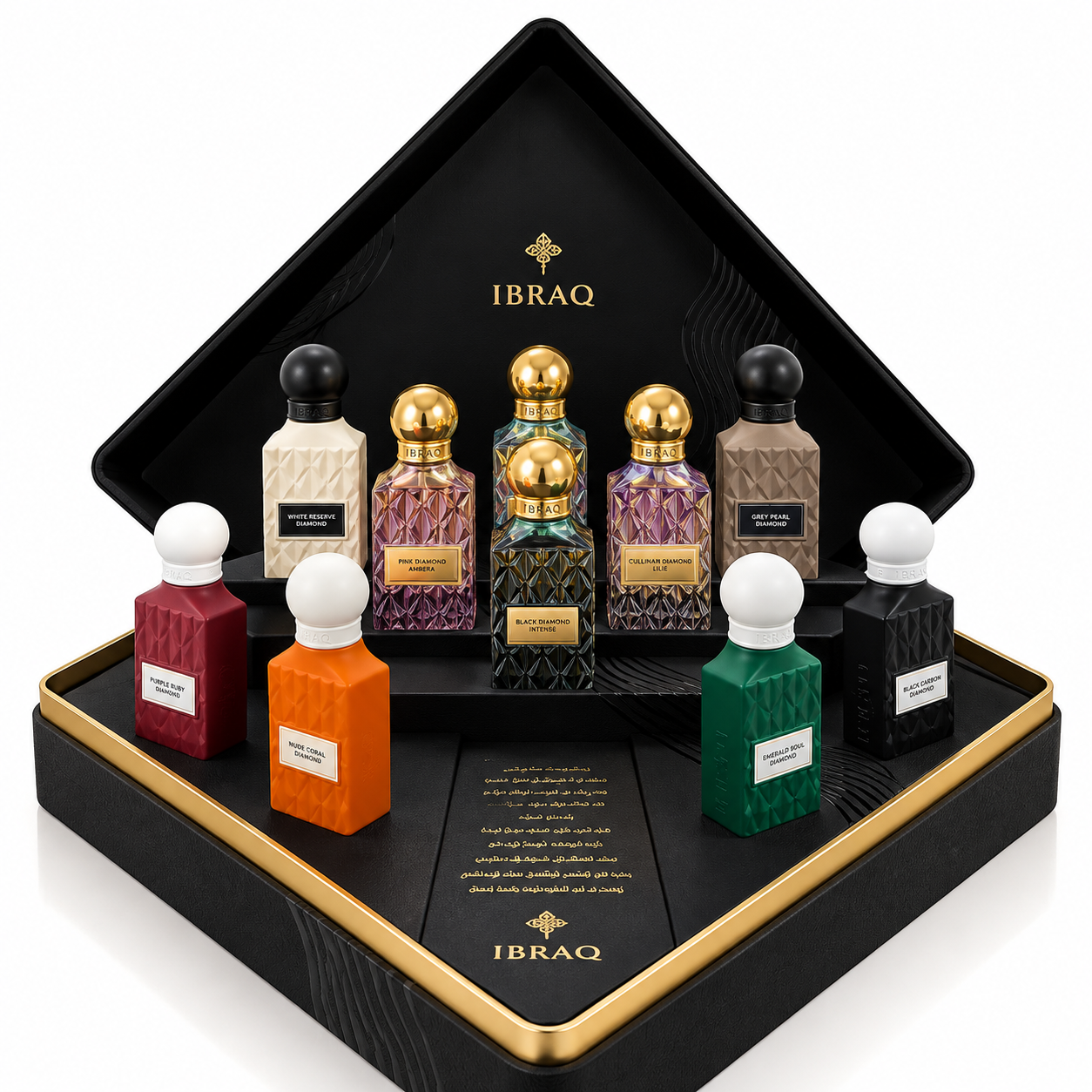 Mega-Mini Diamond Collection (10x20ml) By IBRAQ