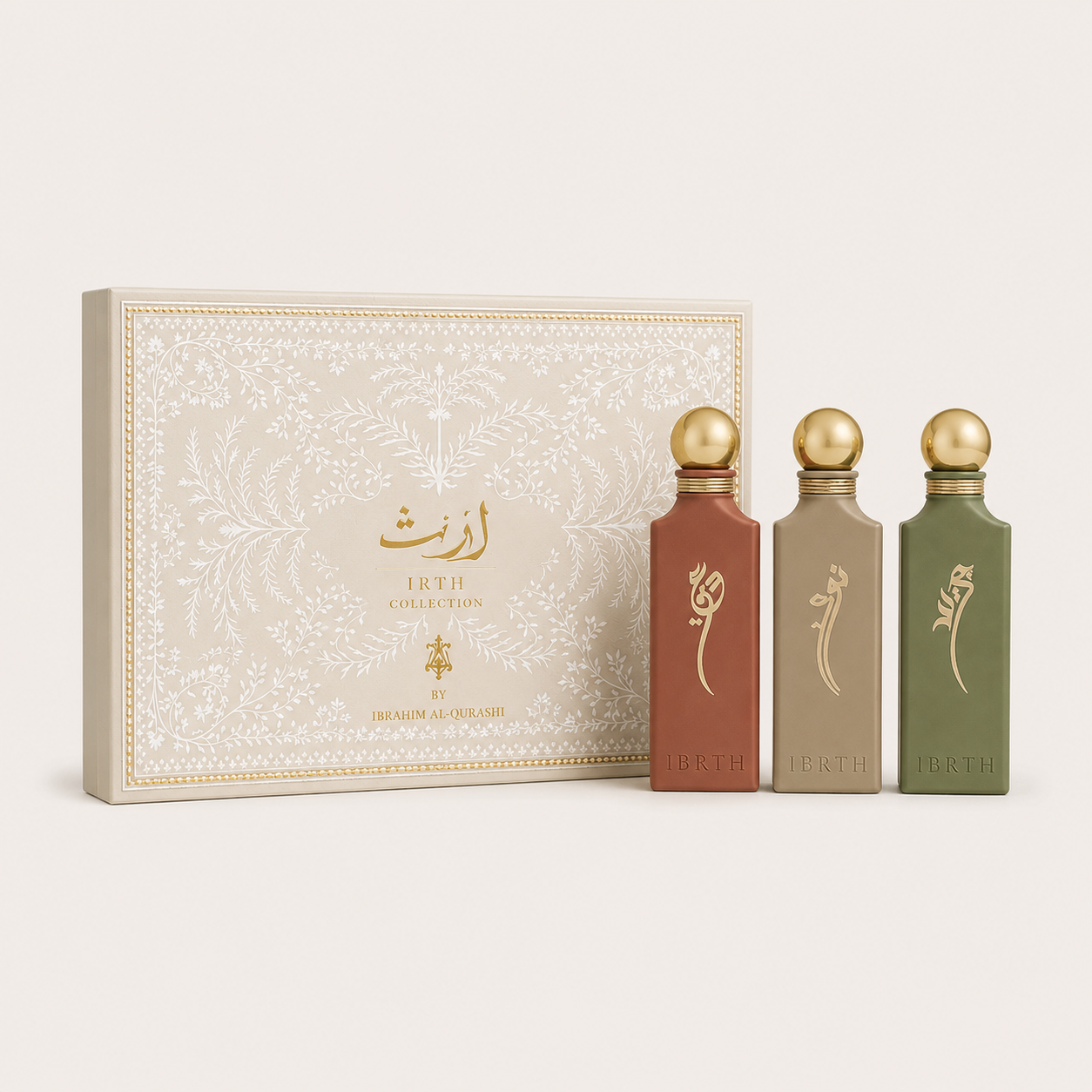 Irth Collection 3x100ml Perfumes by Ibrahim Al Qurashi |