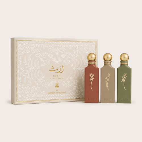 Irth Collection 3x100ml Perfumes by Ibrahim Al Qurashi |