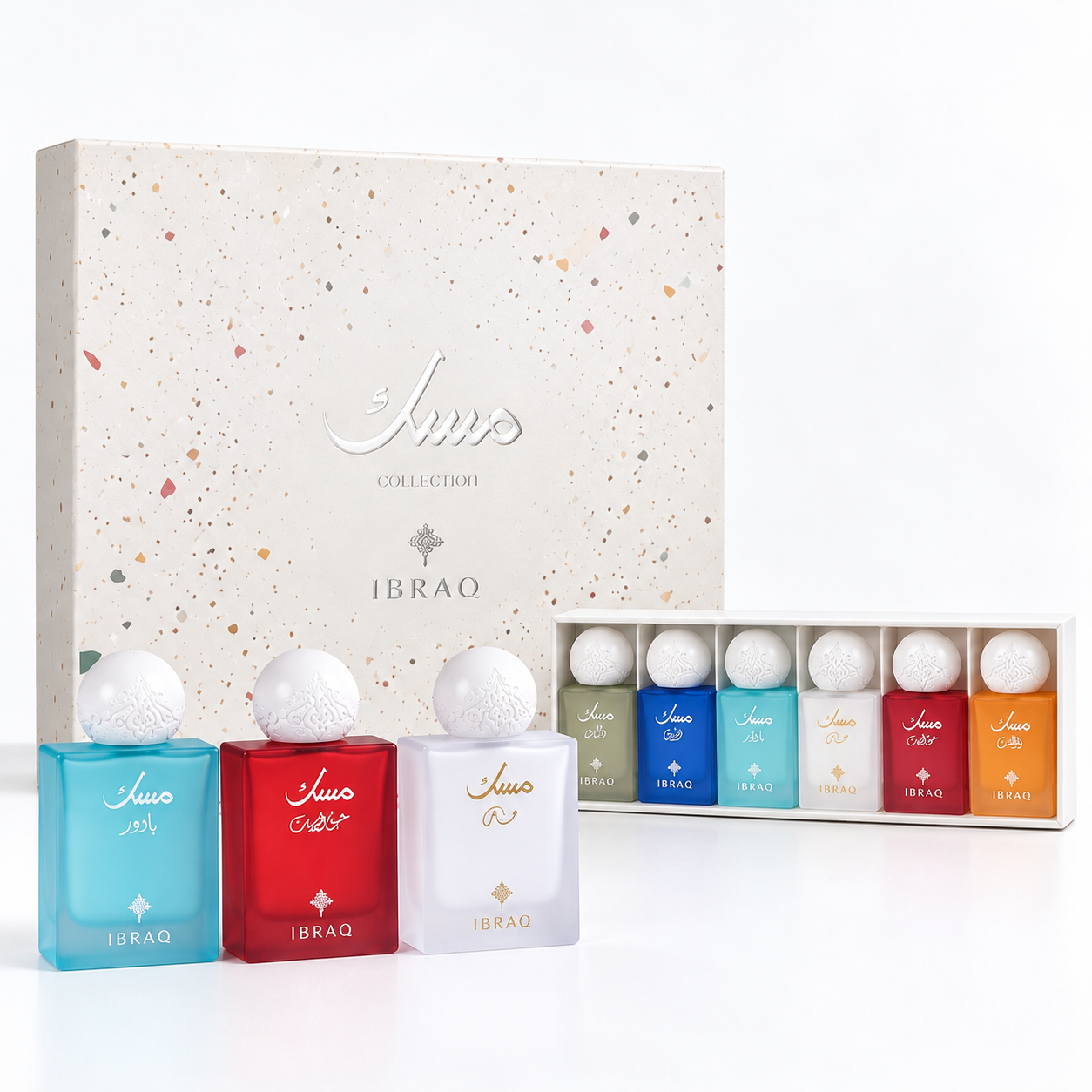 Summer Musk Collection Set (75ml x 3) & (10ml x 6) By IBRAQ
