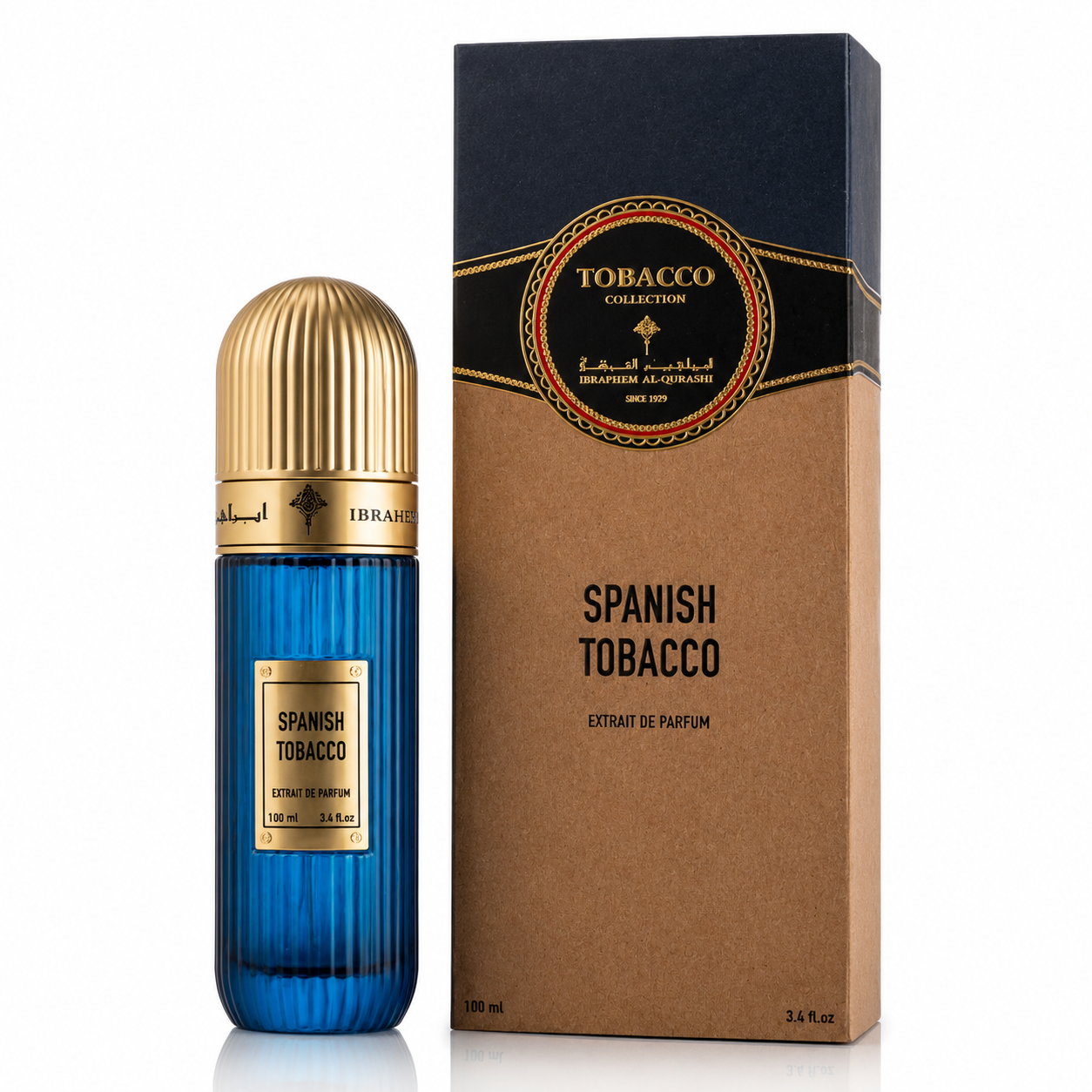 Spanish Tobacco Extrait de Parfum 100ml by Ibraheem Al Qurashi