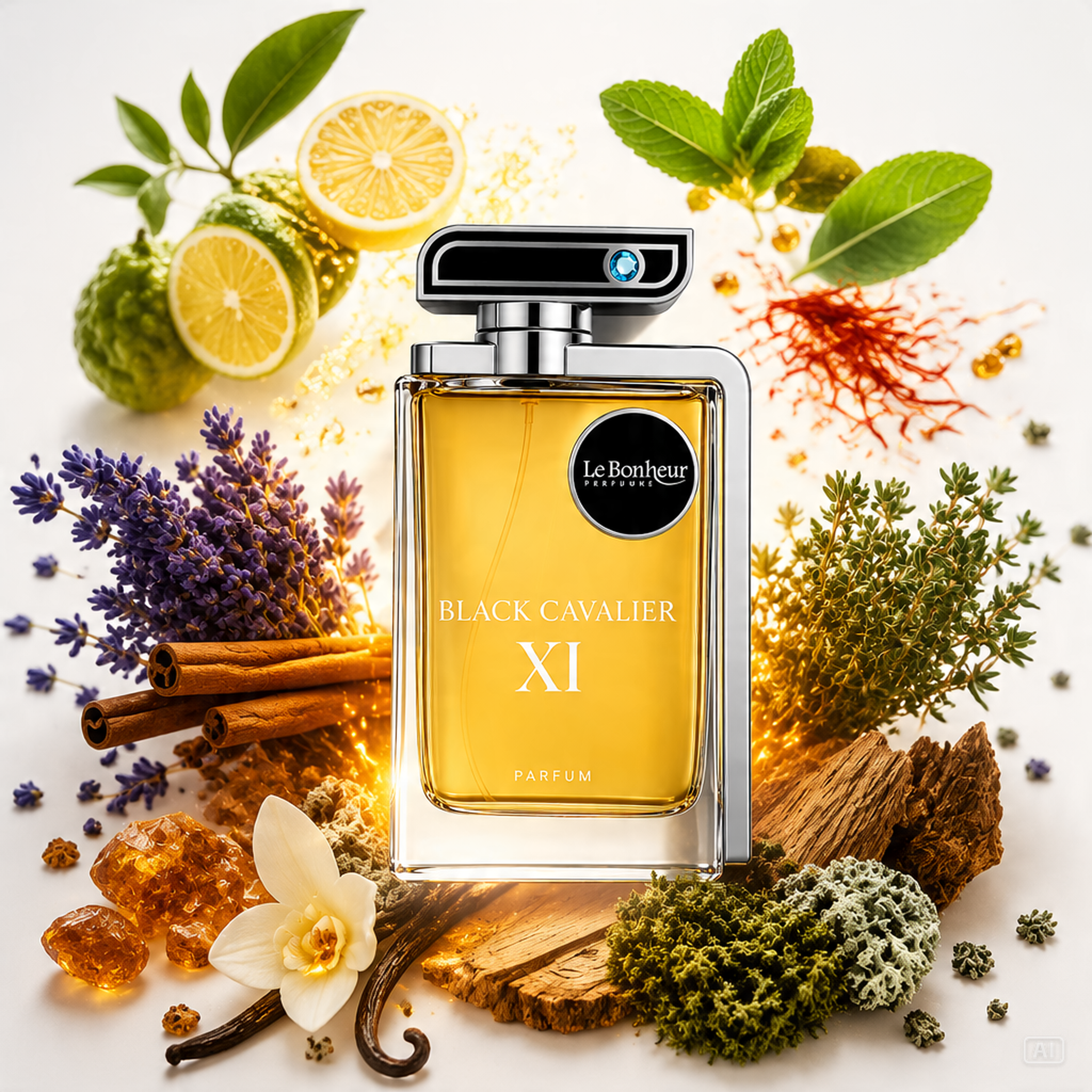 Black Cavalier XI 100ml Eau De Parfum By Le Bonheur