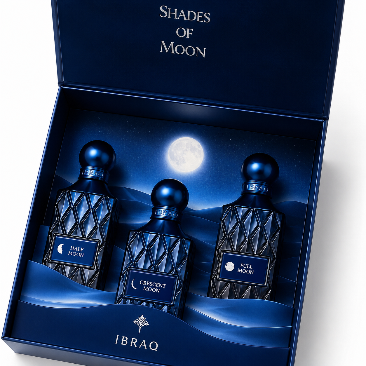 Moon Collection Perfume Gift Set Ibrahim Al Quraishi