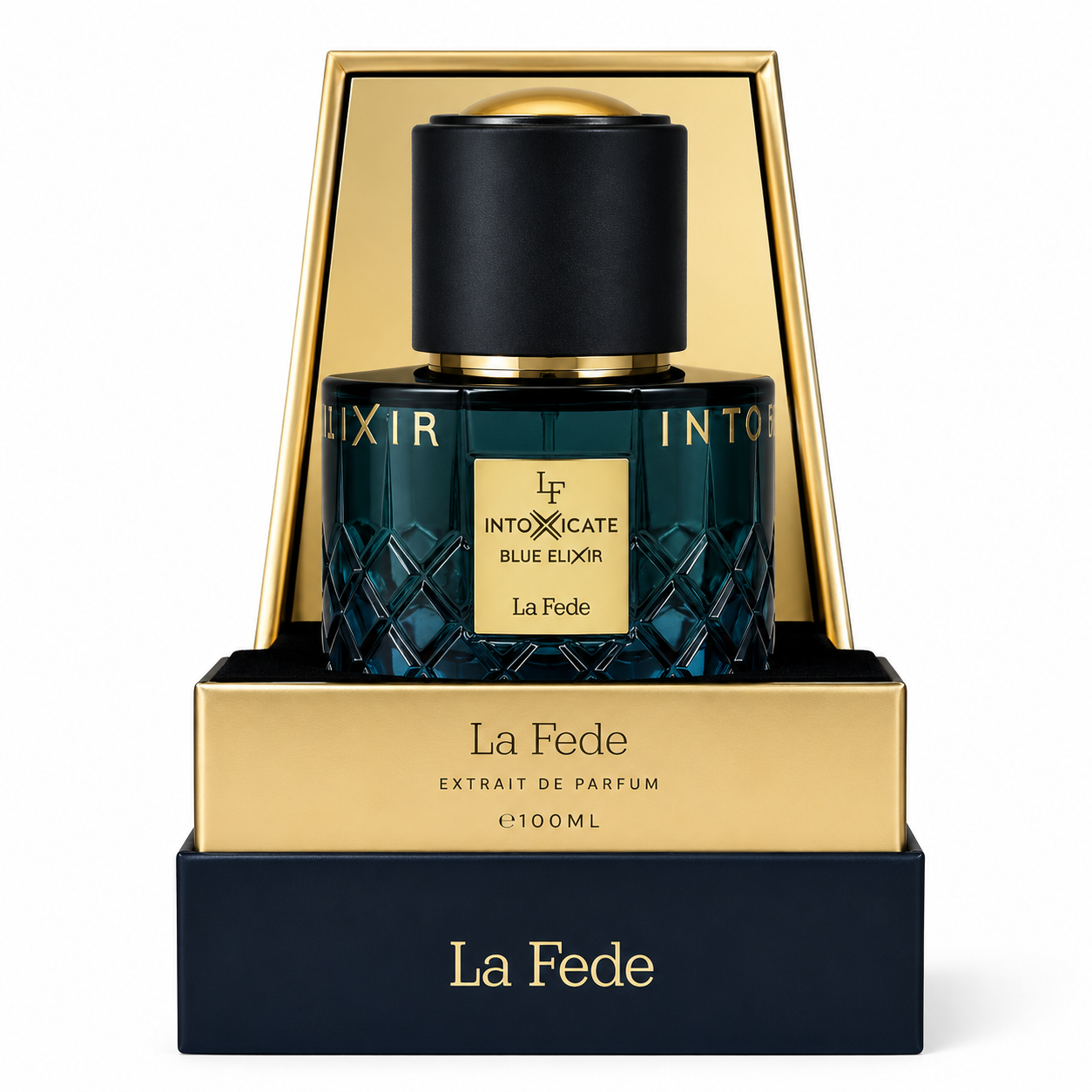 Intoxicate Blue Elixir 100ml EDP by La Fede (Khadlaj)