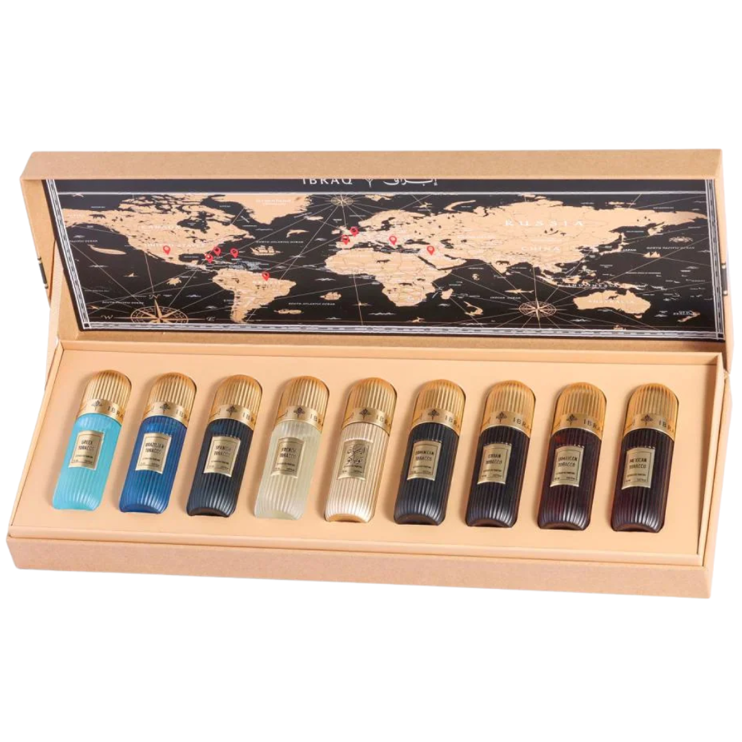 Tobacco Collection Set (9×20ml) Extrait de Parfum by Ibraq