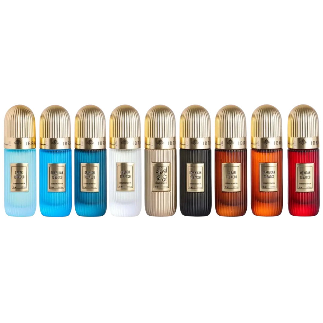 Tobacco Collection Set (9×20ml) Extrait de Parfum by Ibraq