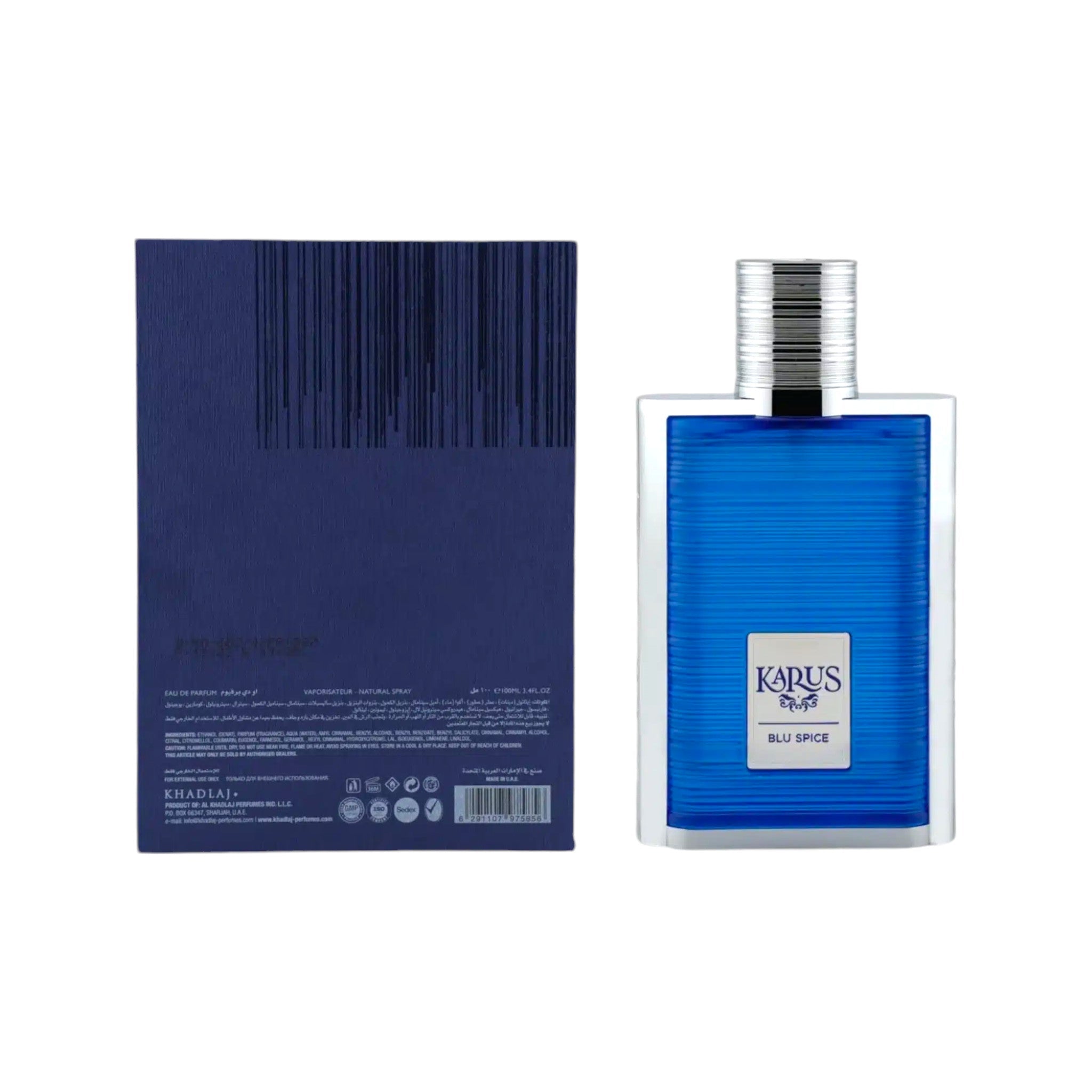 Karus Blu Spice 100ml EDP by Khadlaj