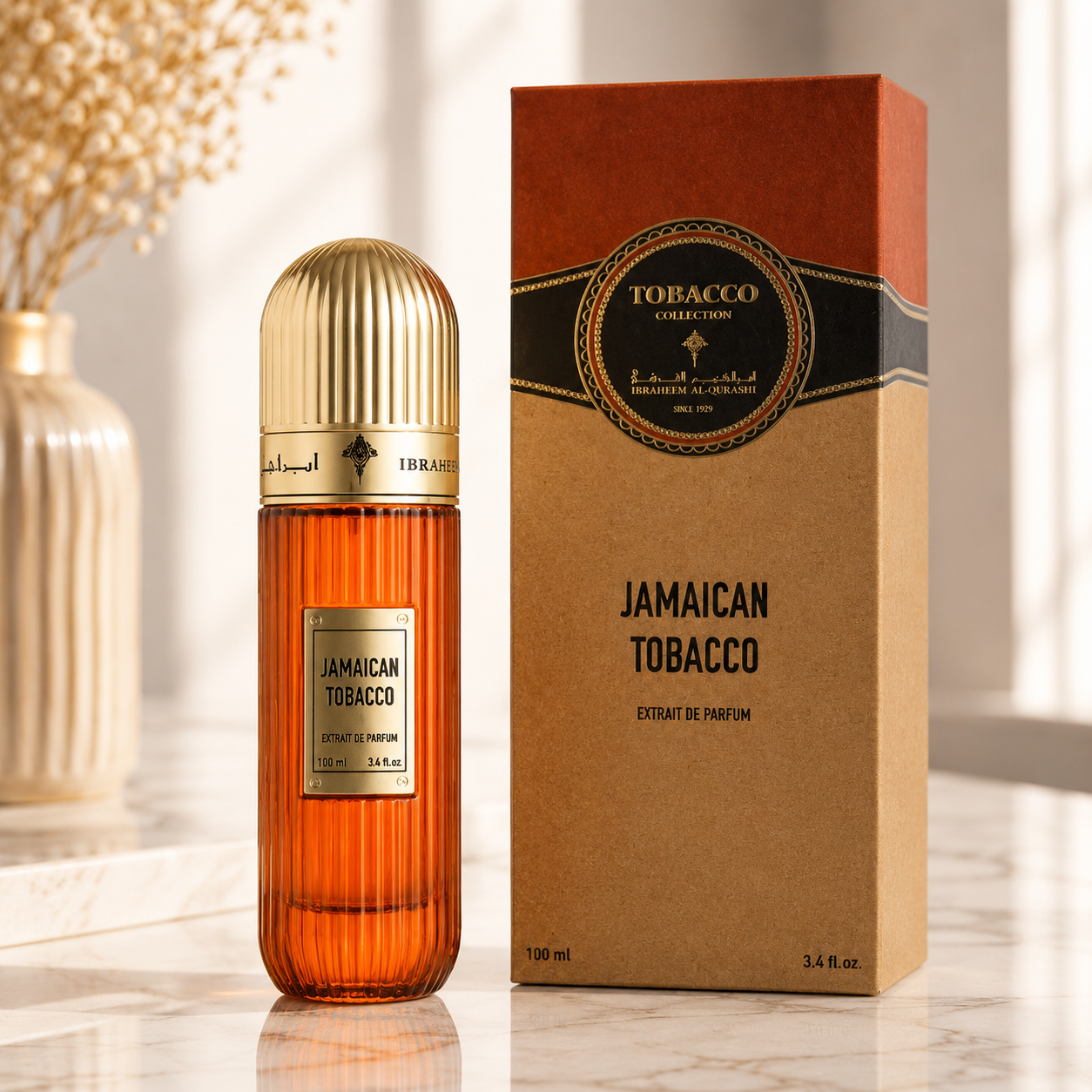Jamaican Tobacco Perfume 100ml Extrait Ibrahim Al Qurashi