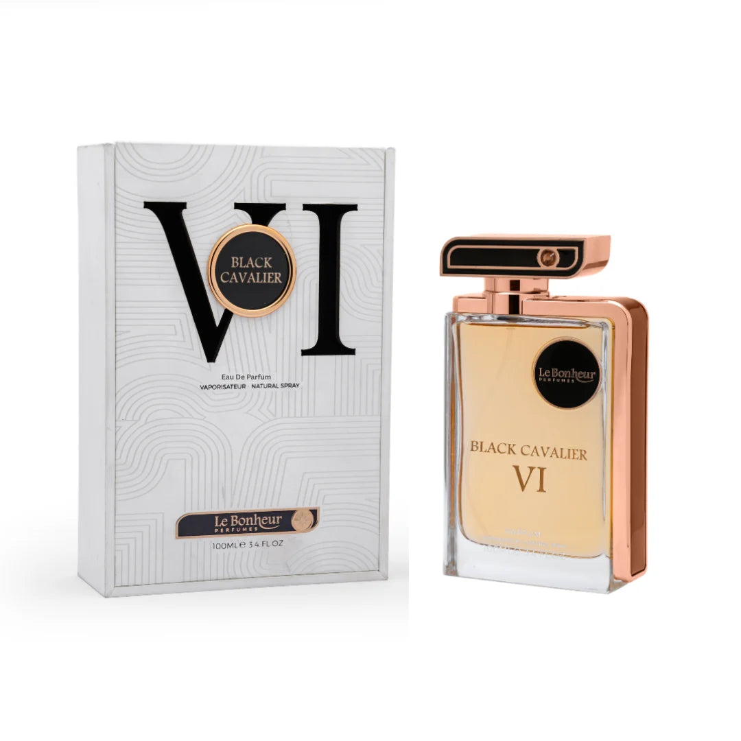 Black Cavalier VI 100ml Eau De Parfum By Le Bonheur
