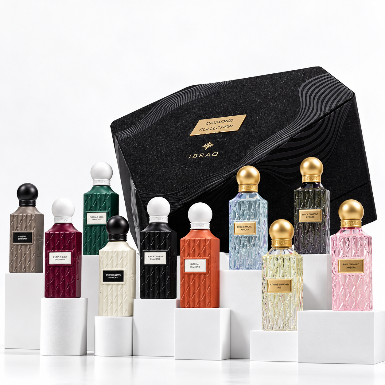 Mega-Mini Diamond Collection (10x20ml) By IBRAQ