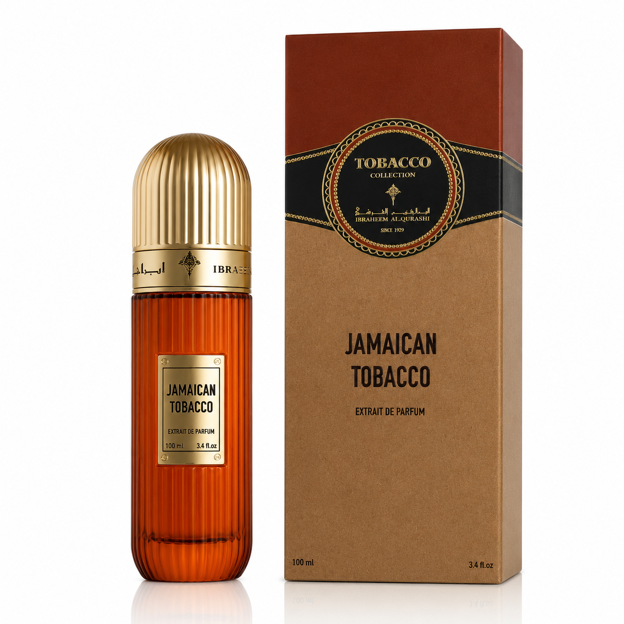 Jamaican Tobacco Perfume 100ml Extrait Ibrahim Al Qurashi