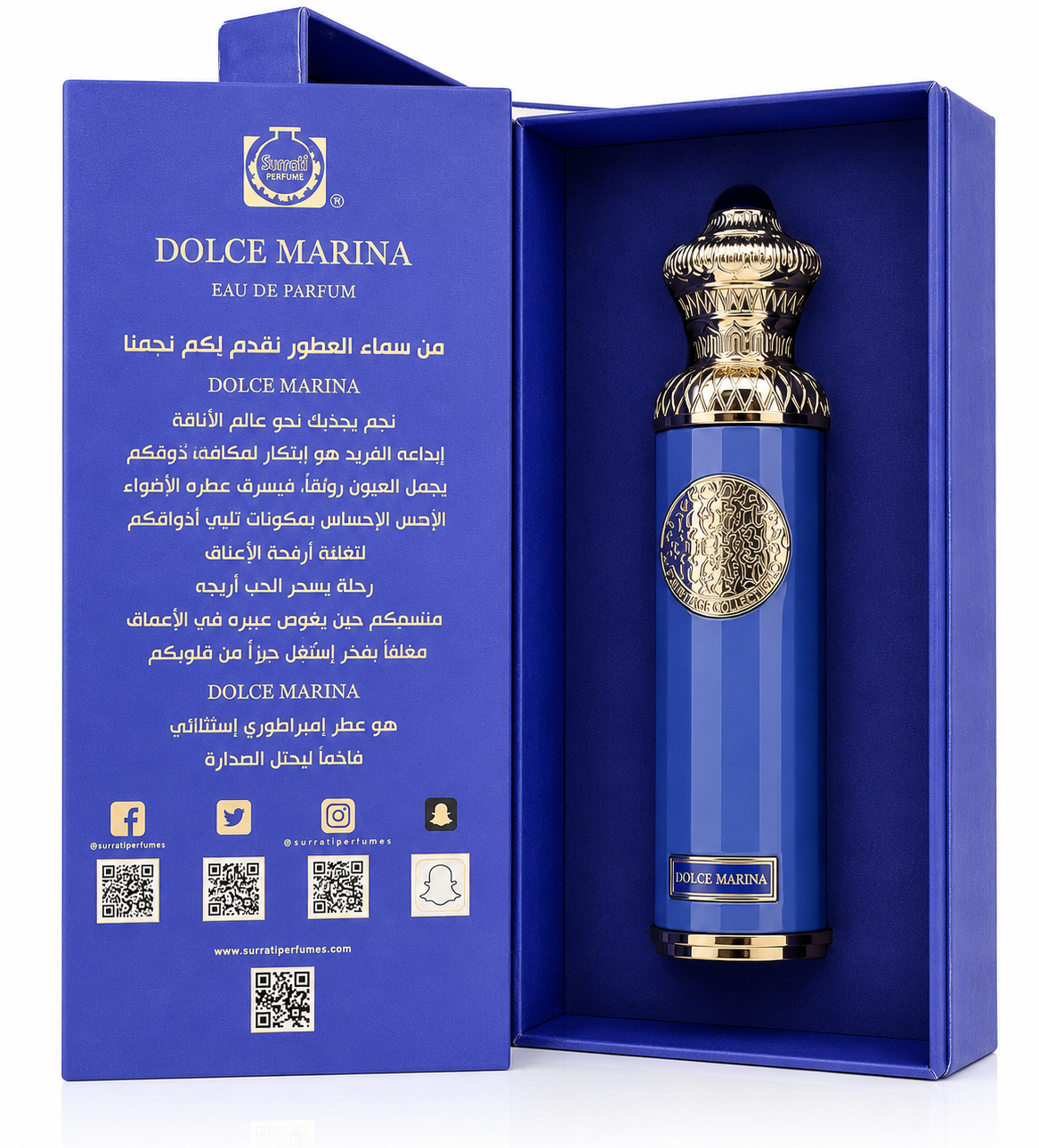 Dolce Marina Eau De Parfum 140ml by Surrati Perfumes (Heritage Collection)