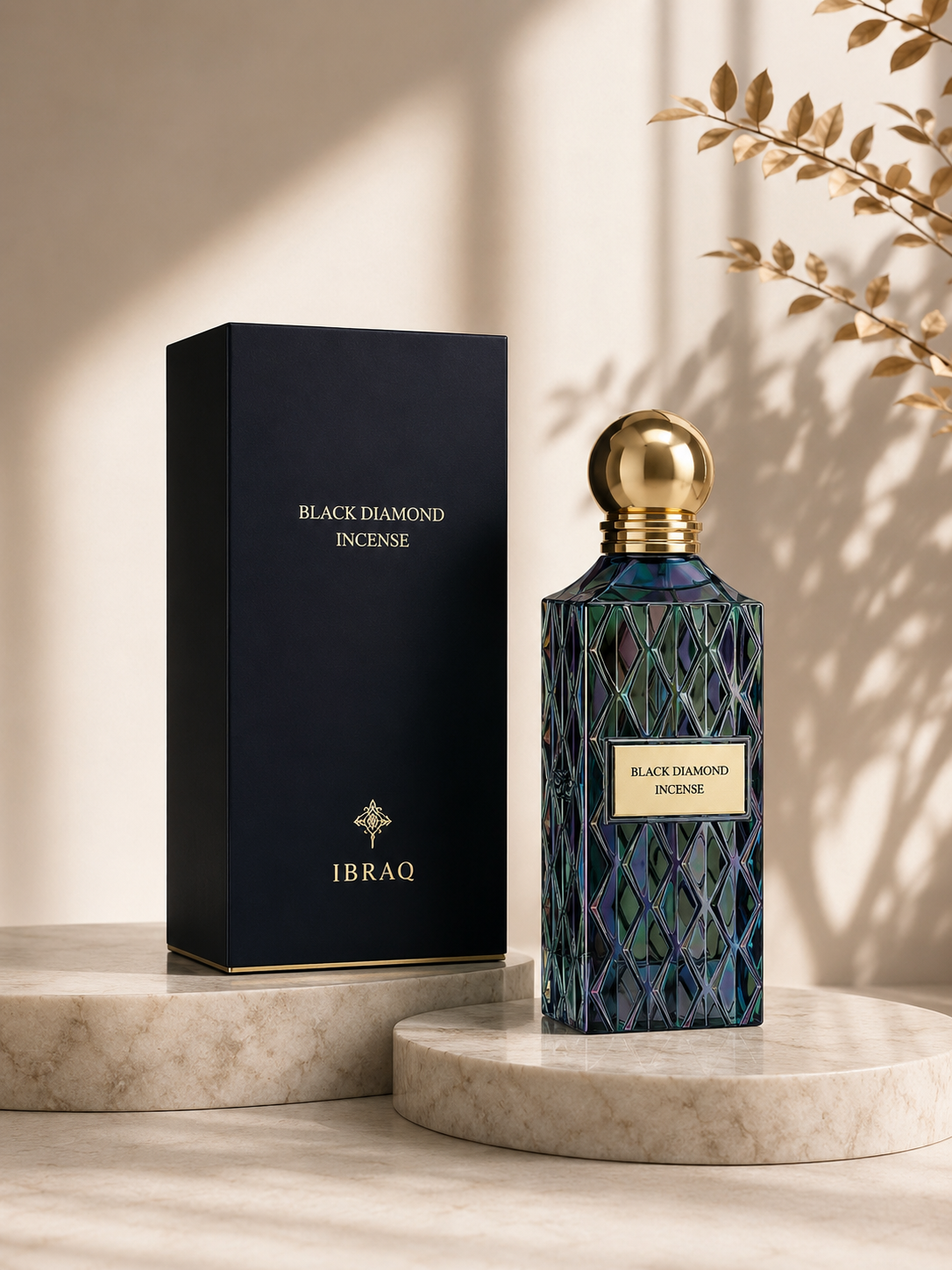 IBRAQ Black Diamond - Incense EDP 150ml
