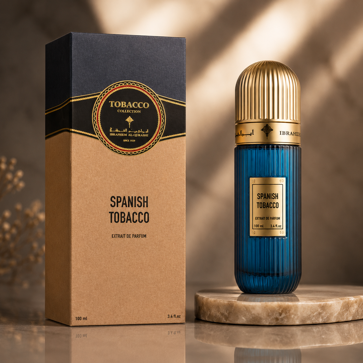 Spanish Tobacco Extrait de Parfum 100ml by Ibraheem Al Qurashi