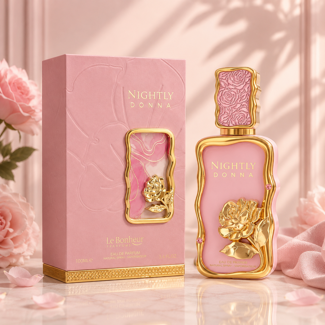 Nightly Donna 100ml Eau De Parfum By Le Bonheur