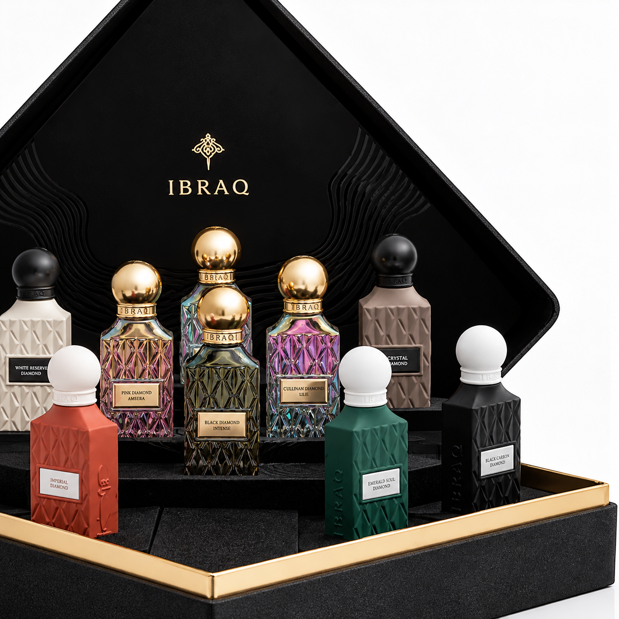 Mega-Mini Diamond Collection (10x20ml) By IBRAQ