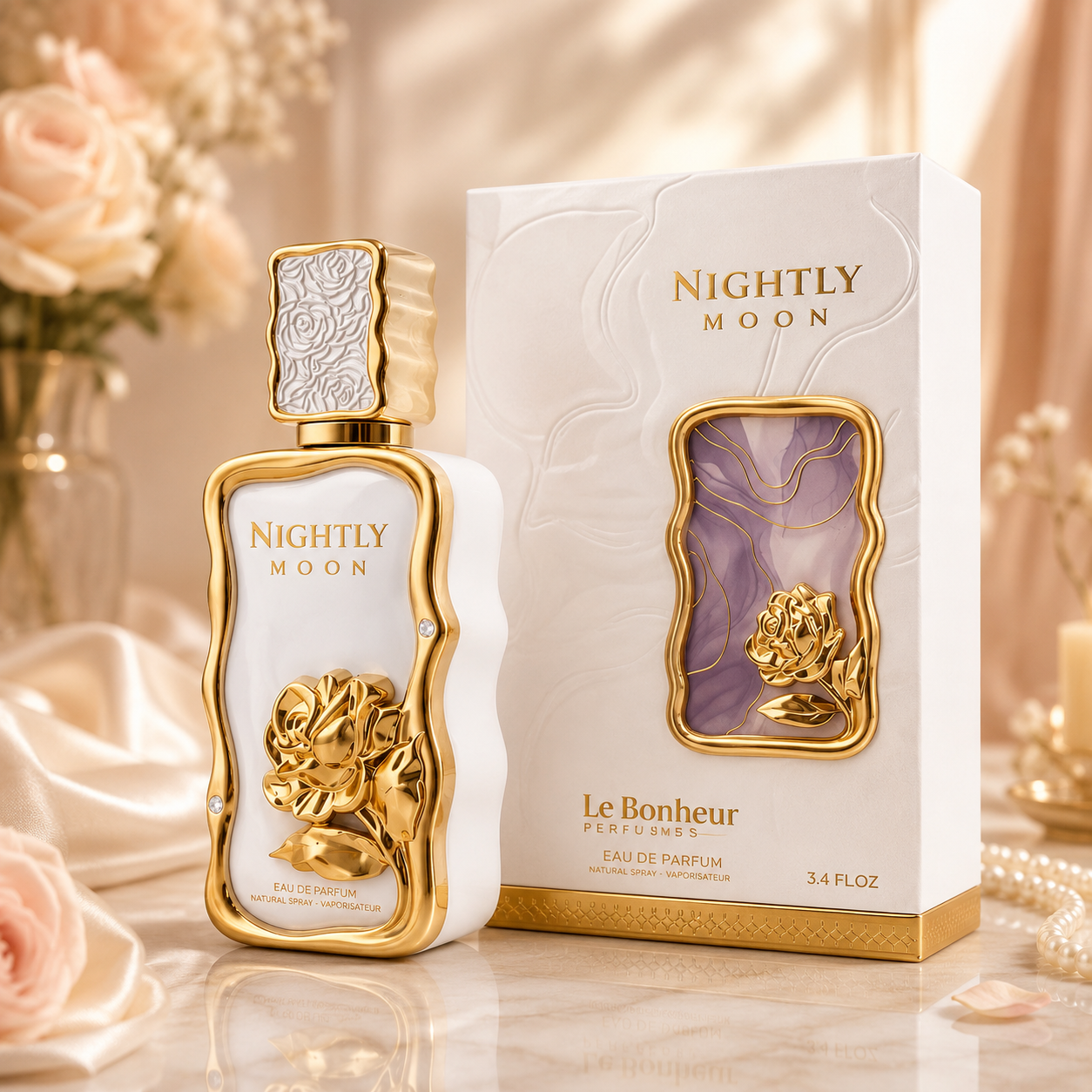 Nightly Moon 100ml Eau De Parfum By Le Bonheur