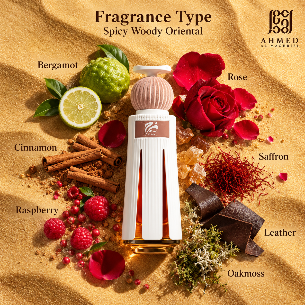 Marj Perfume 60ml EDP Ahmed Al Maghribi