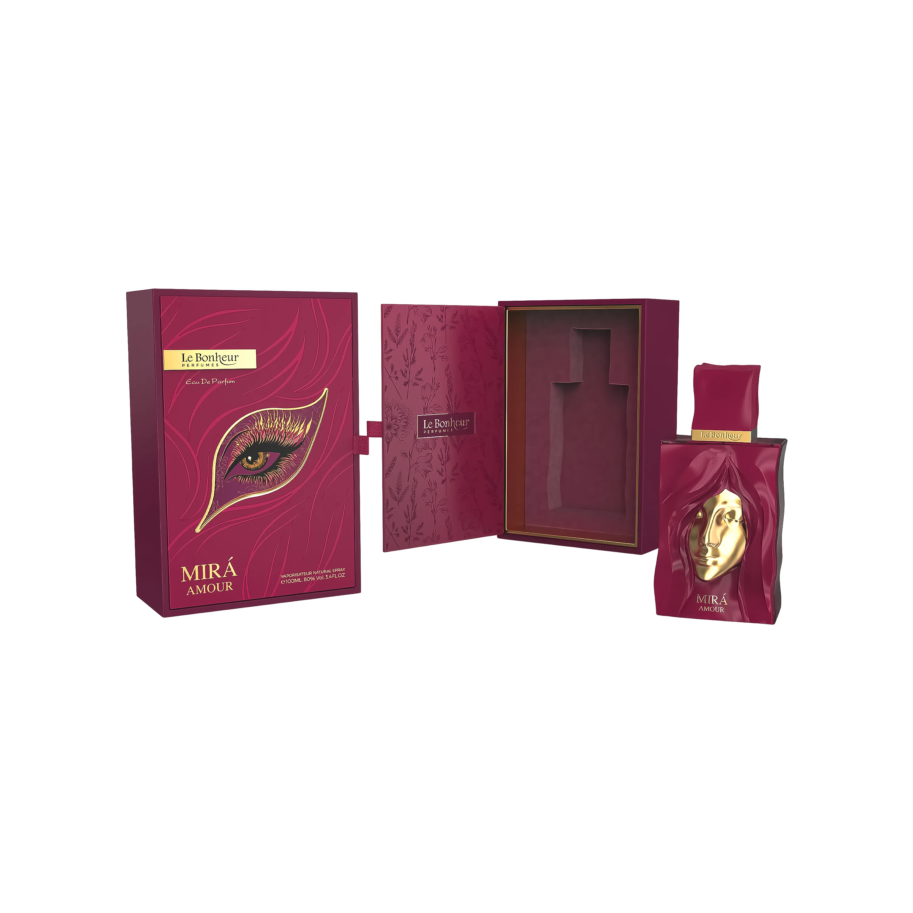 Mira Amour 100ml Eau De Parfum Le Bonheur