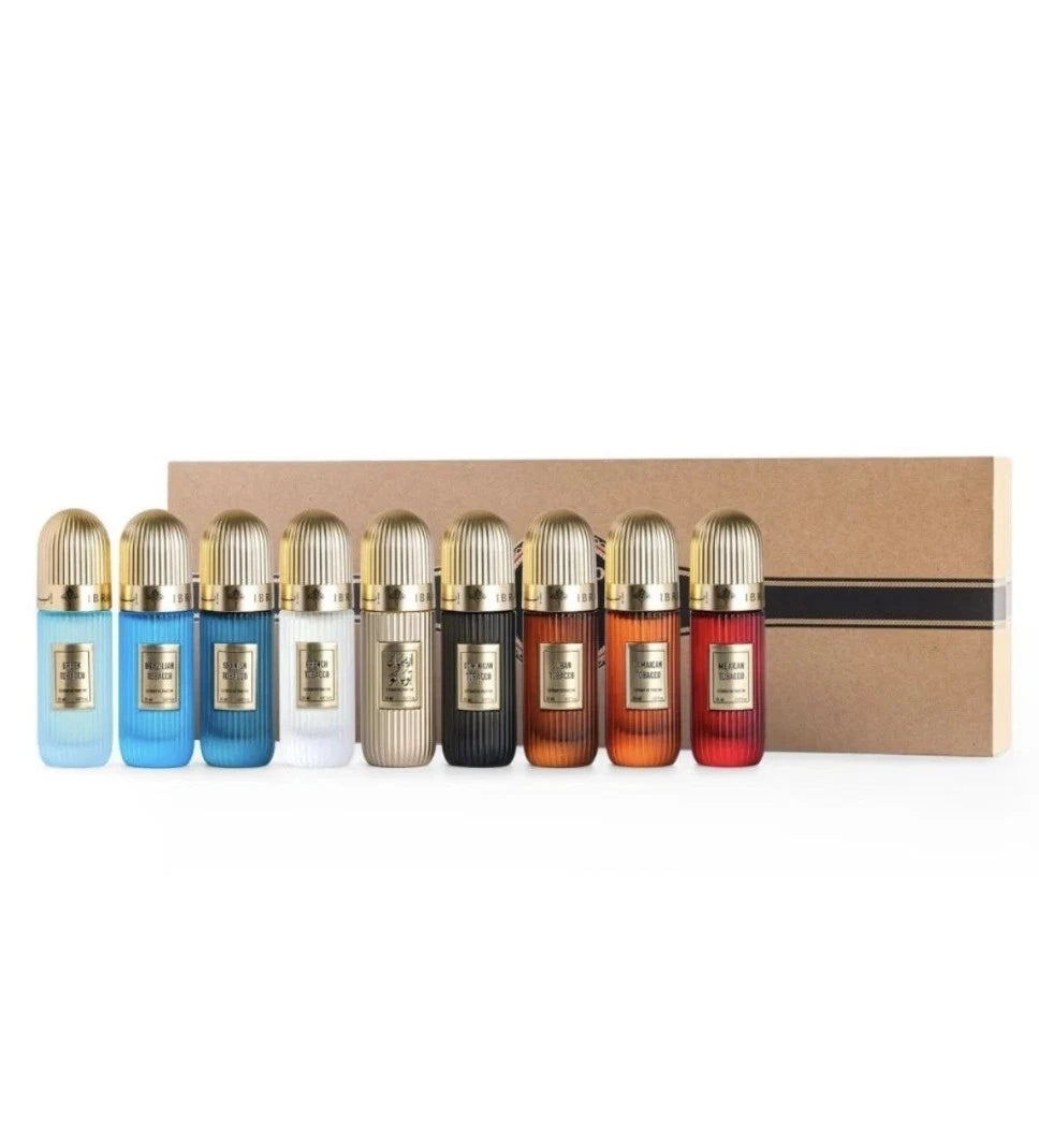 Tobacco Collection Set (9×20ml) Extrait de Parfum by Ibraq